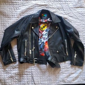 Harley Quinn DC Women's Moto Jacket